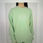 Sporty & Rich Monaco Sage Crewneck Sweatshirt Green Size XS Photo 2