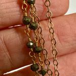 Labradorite double strand teardrop pendant necklace Photo 9