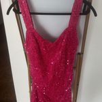 Princess Polly Centerfold Sequin Mini Dress Pink Photo 6