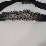 BCBGMAXAZRIA  Black Beaded Women's Belt Photo 1