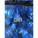 Alo Yoga Lure Long Bra Top Kaleidoscope Blue Fitted Stretch M NWOT Photo 4