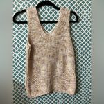 Loft women’s knitted Cream tank top size large petite Photo 1