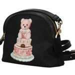 Moschino Authentic leather/texture Teddy Cake zip Crosby Photo 3