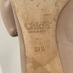 Chloé Chloe Lauren Leather Pumps - Size 37‎ 1/2. Photo 5