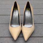 Vince Camuto Marc Fisher Light Yellow Pumps | Marc Fisher Pointed Toe Heels Photo 1