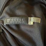 Guess  Los Angeles Black Body-con Cut Out Sleeveless Rhinestones Zip Up Size 8 Photo 2