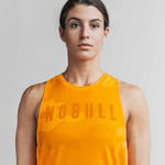 Nobull NWT  Women's Racerback Tank - Small - Neon Orange Camo Photo 0