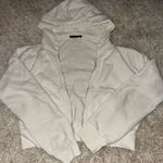 Brandy Melville  Cropped Hoodie Zip-Up Photo 0