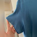 Kate Hill  Blue Crew Neck Boxy T-Shirt Photo 3