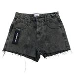 Simple Society  Super High Rise Front Yoke Premium Denim Shorts Photo 1