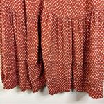 Holding Horses Anthropologie  Pavin Button Down Tunic Boho‎ Small Womens Orange Photo 8