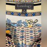 Luxology Womens Dress Floral Long Sleeve V Neck Elegant Classy Fall Sz 10 NWOT Photo 8