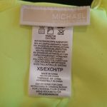 Michael Kors 💕💕 Zip Up Bikini Neon Yellow XS NWT Photo 9