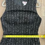 Jovani  Evening Black Sequin Sleeveless A Line Midi Dress 12 Photo 7