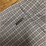 Anne Klein pants. Small plaid black and gray. Size Medium Photo 6