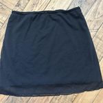 Brandy Melville #12  Junior's Black Mesh  Skirt, Sz: 5 Photo 0