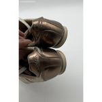 Coach  Brown Kinsley Q986‎ Metallic Signature Stripe Sneaker Women's - Size 6 Photo 3