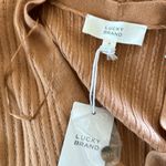 Lucky Brand NWT  Long sleeve tie waist Ribbed midi Sweater Dress Photo 5