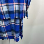 Gap Plaid Blanket Scarf Blue very soft Blue Photo 5