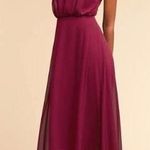 BHLDN Dove Black Cherry Gown Photo 0