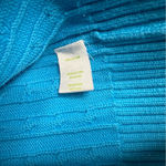 Lilly Pulitzer  Cable Knit Cotton Sweater – Women’s Size Small – Bright Blue Photo 3