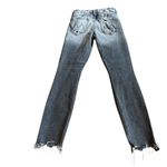 Mother High Waisted Looker Ankle Chew Scene of the Crime Grey Jeans Size 24 Gray Photo 8