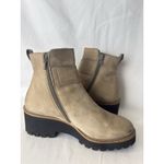 Paul Green  Halo Boots Tan Nubuck Leather Women’s Size 5.5 Ankle Zip Photo 4