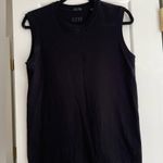ATM CLASSIC JERSEY SLEEVELESS BOY TEE IN Black Size M Photo 0
