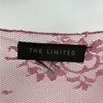 Unif Limited too vintage Y2K pink boho off the shoulder pink lacy blouse size medium Photo 2