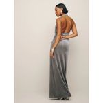 Reformation Women’s Jazlyn Ruched Cowl Neck Bodycon Dress Medium Photo 3