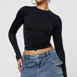 Princess Polly  Grishea Low Rise Denim Skirt Photo 0