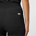 FIGS  High Waisted Zamora Jogger Scrub Pants in Core Black Size XS Photo 3
