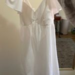 Boutique white babydoll dress Photo 0