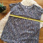 Old Navy Ditsy Floral Flutter Sleeve Baby Doll Top Size Large Photo 3