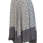 Banana Republic  Hankerchief Skirt in Black and Cream Photo 2