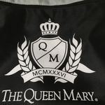 New Queen Mary Travel Overnight Bag Size 14.5” Height 16” Length 6.5” Width Black Photo 2