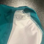 SheIn Womens Two Piece Bathing Suit Bikini Plain Solid Blue 2XL Cheeky Bottoms Photo 6