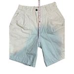 Everlane Womens Shorts The Tourist High Rise Cotton Linen Blend Mint Turquoise S Photo 7