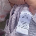 FATE HANDKNIT PUFF SWEATER Purple Photo 4