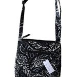 Vera Bradley NWT Essential Mailbag Crossbody in Paisley Noir Photo 0