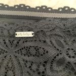 Gilly Hicks Black Scallop Lace Bandeau Bralette S Photo 3