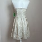 Lilly Pulitzer Marielle Cameo White Race For This Lace Strapless Dress Photo 6