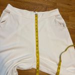 Dress the Population  Women’s XXL White Textured Slit Trousers Pants Chic Classic Photo 3