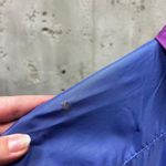 Nike 1980s Pink & Purple Colorblock Cropped Windbreaker Track Jacket Medium M Photo 5