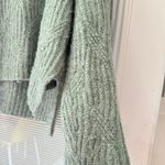 Opus Pakya Blue Green Knit Side Slit Turtleneck Jumper Sweater Small Photo 7
