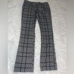7th Avenue design Studio black white plaid bootcut trousers slacks dress pants 4 Photo 1