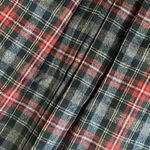 Susan Bristol Vintage 70s Plaid Skirt Wool Bristol Tartan Country Straight 14 Photo 3
