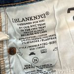 BLANK NYC TomBoy Denim Shorts Jean Short Size 26 Distressed Medium Wash Photo 5