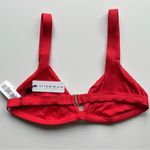 Vitamin A Red Bikini Top Size XL Photo 4