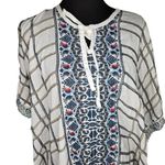 Johnny Was  Cherpas Embroidered Poncho Photo 2